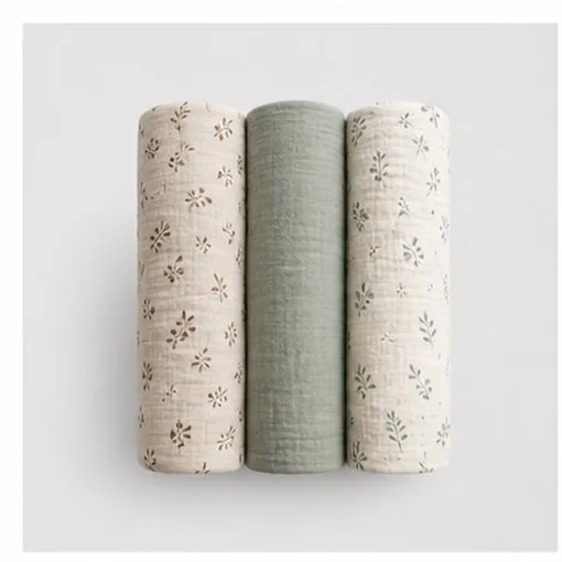 Muslin Swaddle, Pack of 3 — 12-24 m